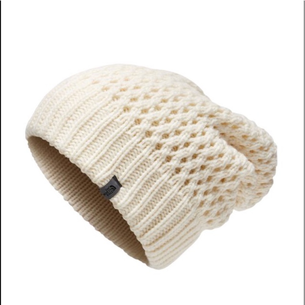 The North Face Shinsky Beanie Hat in Vintage White